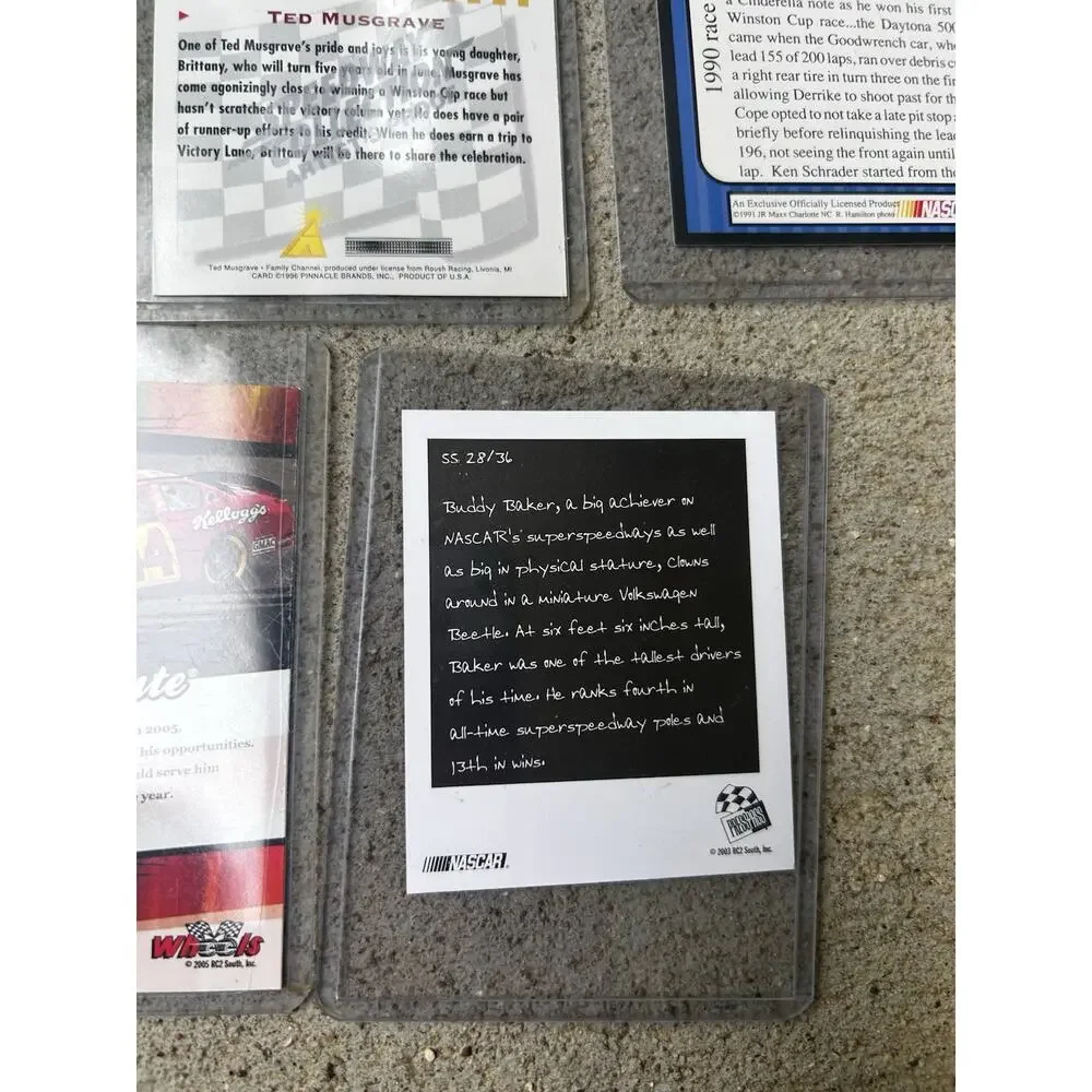 NASCAR Trading Cards‎ Lot Of 8